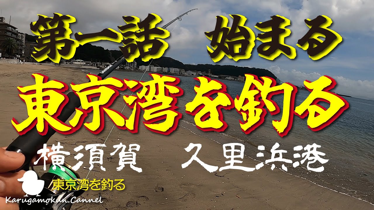 【東京湾を釣る】さぁ釣っていくぞ東京湾！横須賀から始めよう【おかっぱり】