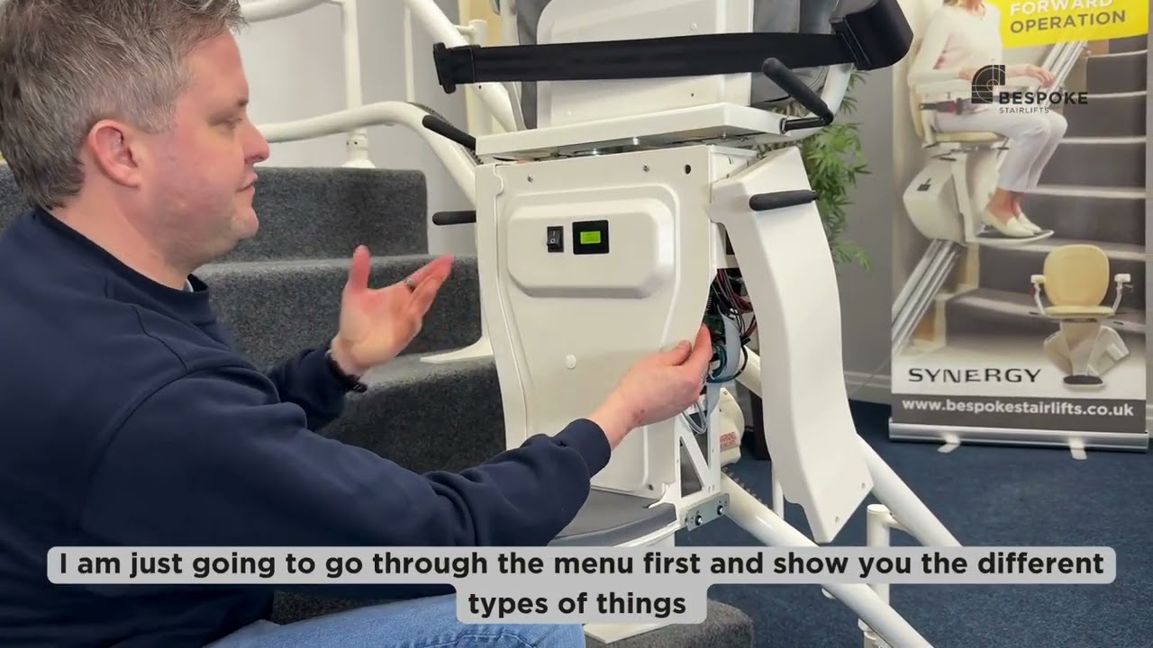 Bespoke Stairlifts - Diagnostic Menu Overview