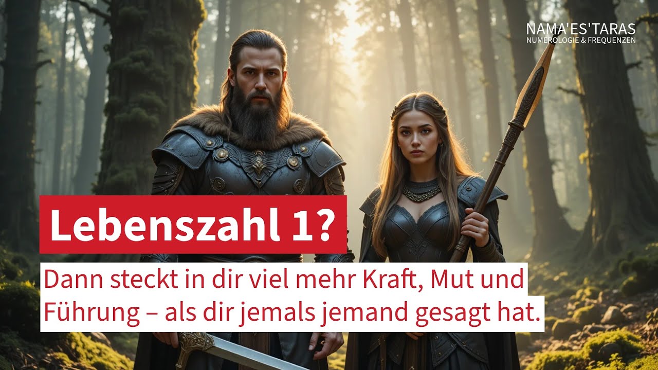 Lebenszahl 1? Dann steckt in dir viel mehr Kraft, Mut und Führung – als dir jemals jemand gesagt hat