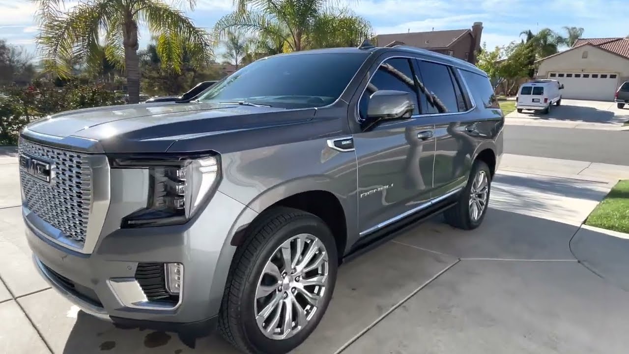 2022 GMC Yukon Denali window tint🔥🔥🔥🔥