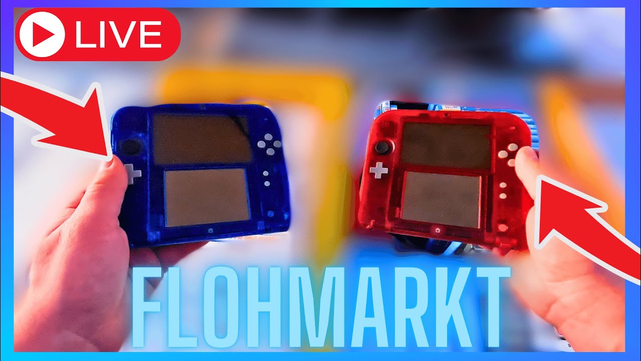 RETRO PUR & FUNNY SIDE QUEST! (ERFOLG!)🔥 Live Flohmarkt RETRO hunting🔥