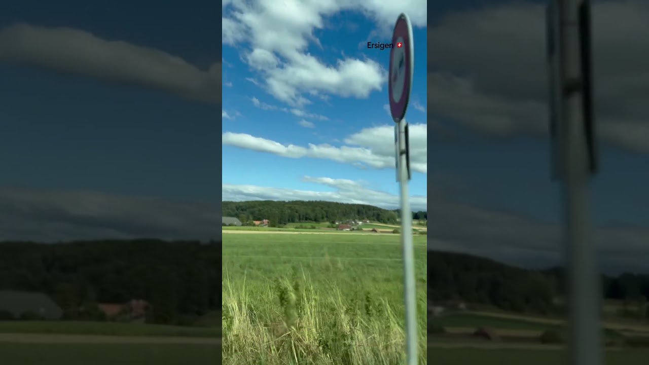 Landscape of Ersigen Switzerland 🇨🇭