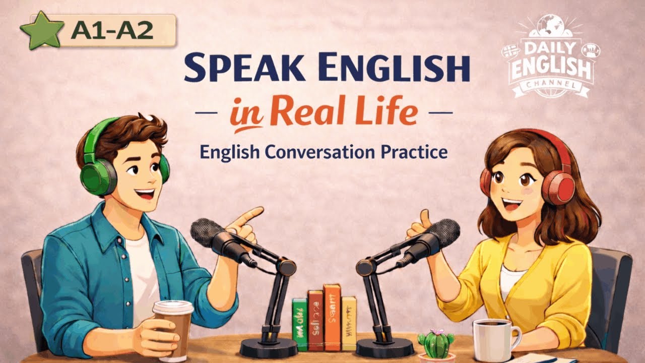 English Podcast For Beginner : Speak English In Real Life |  English For Real Life Situations