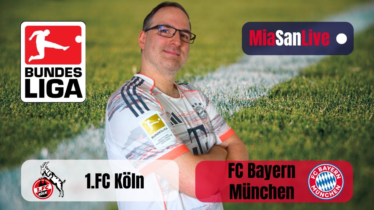 🔴Live | 1. FC Köln - FC Bayern München  | 17. Spieltag  Bundesliga 25/26 | Fan-Kommentar