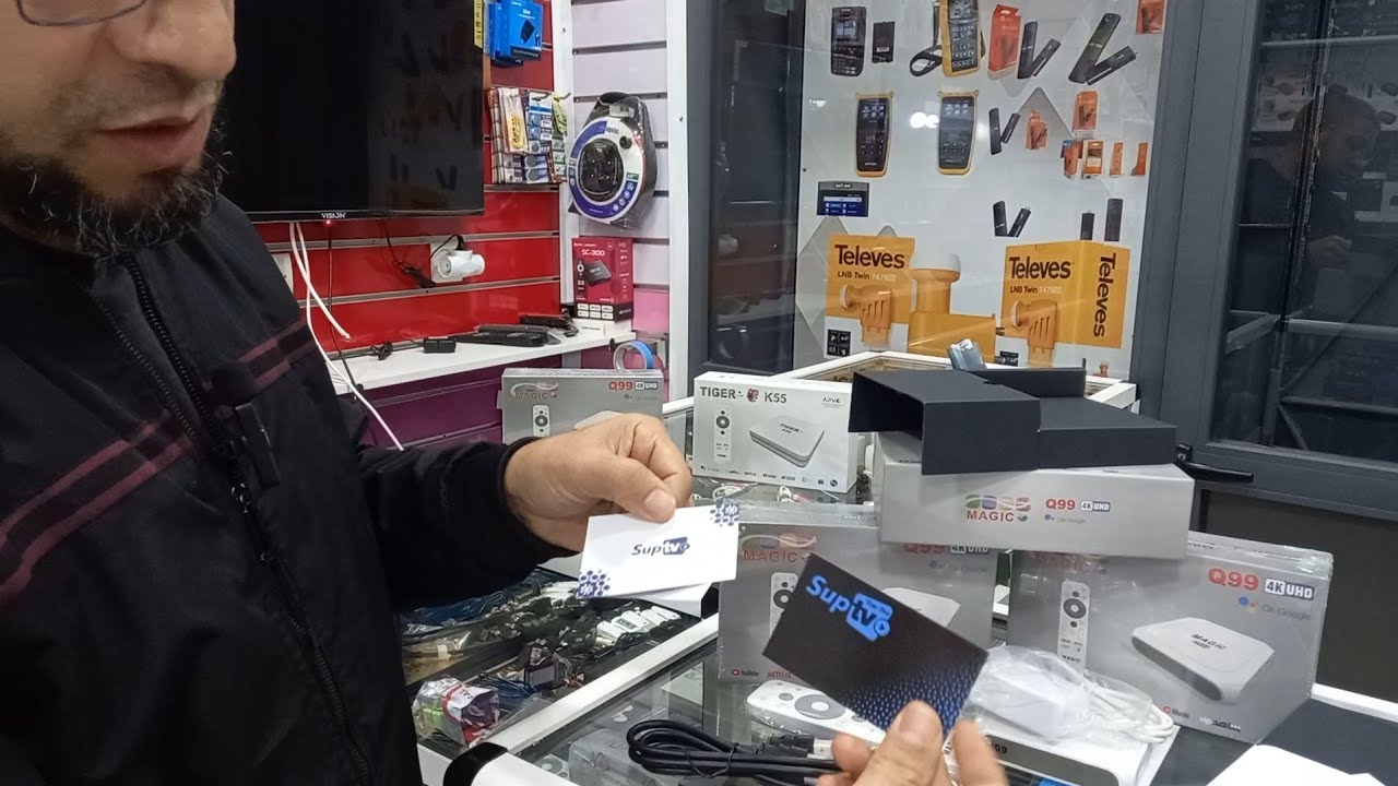 شرح  TV BOX ANDROID MAGIC Q99 Google TV INSTALLATION APPLICATION