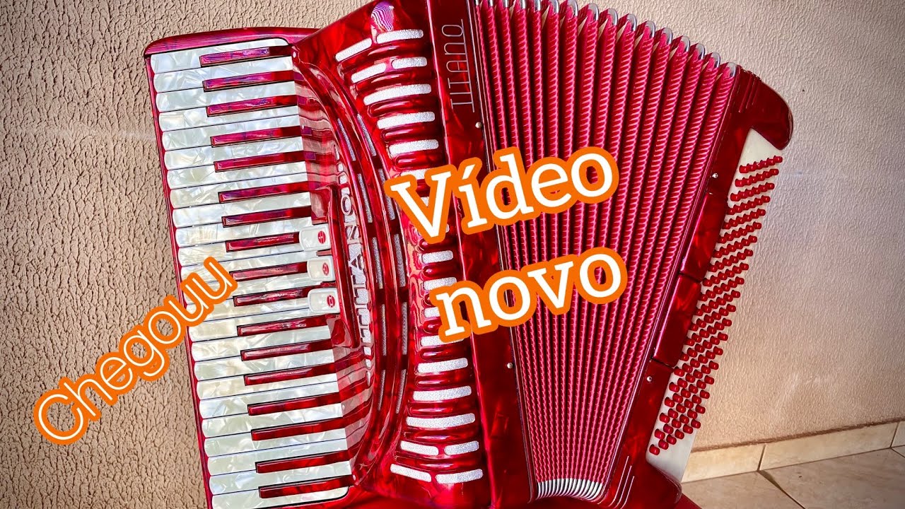 Acordeon TITANO 120 Baixos (✈️✈️✈️Vendido)