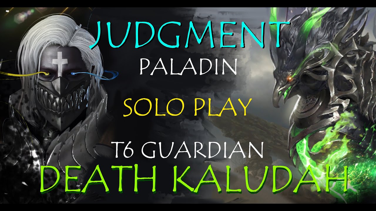 [ Lost Ark ] - JUDGMENT PALADIN - T6 Guardian Raid Solo - DESKALUDA
