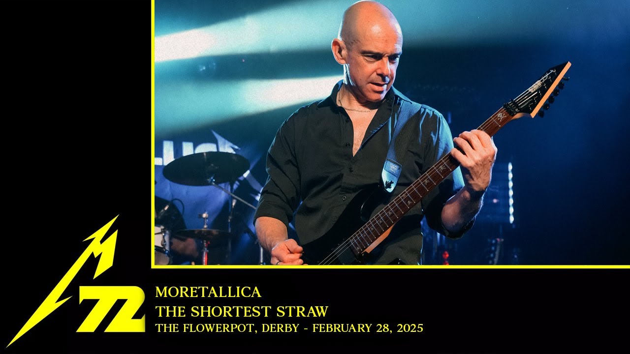 The Shortest Straw - Metallica cover by Moretallica - Live at The Flowerpot, Derby - 28/02/2025