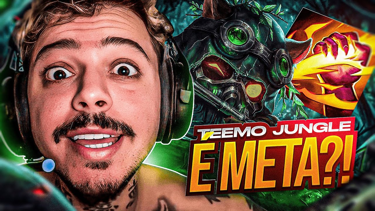 O SUPREMO 1VS9 TEEMO JUNGLE É META
