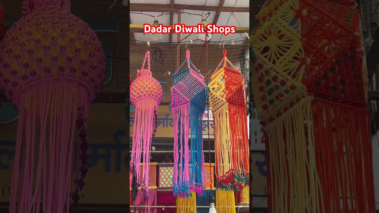 DADAR MARKET SE DIWALI SHOPPING 