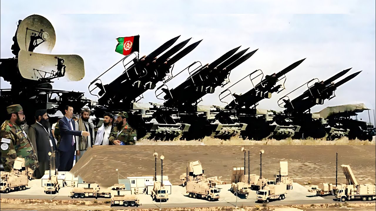 نصب اولین سامانه و پدافند ضد هوایی در تاریخ افغانستان The first air defense in Afghanistan