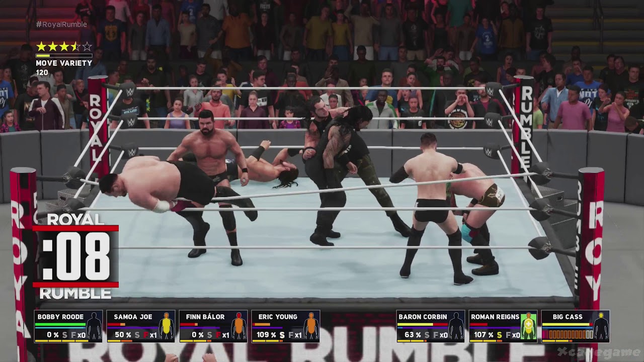 WWE 2K18 Gameplay Royal Rumble Match