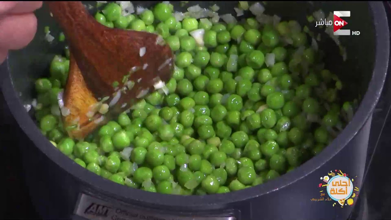 أحلى أكلة - شوربة البسلة بالكريمة ... إختراع