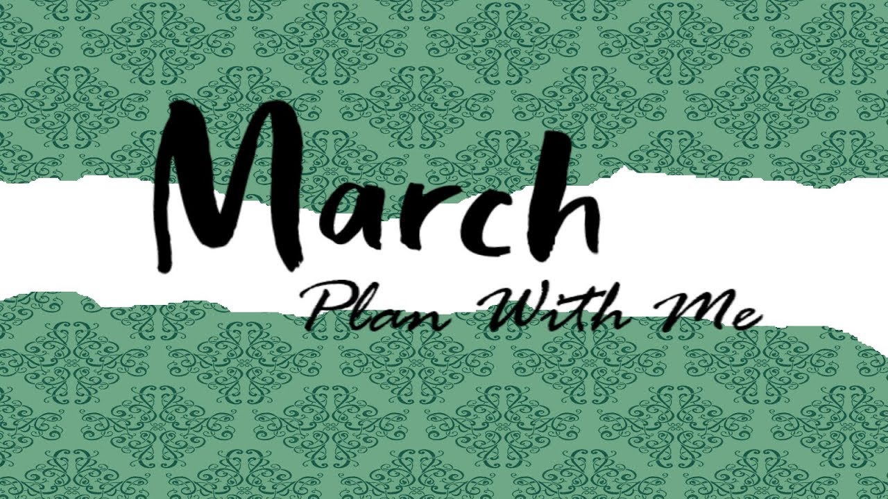 March | Plan with me | My Tiny Bullet Journal