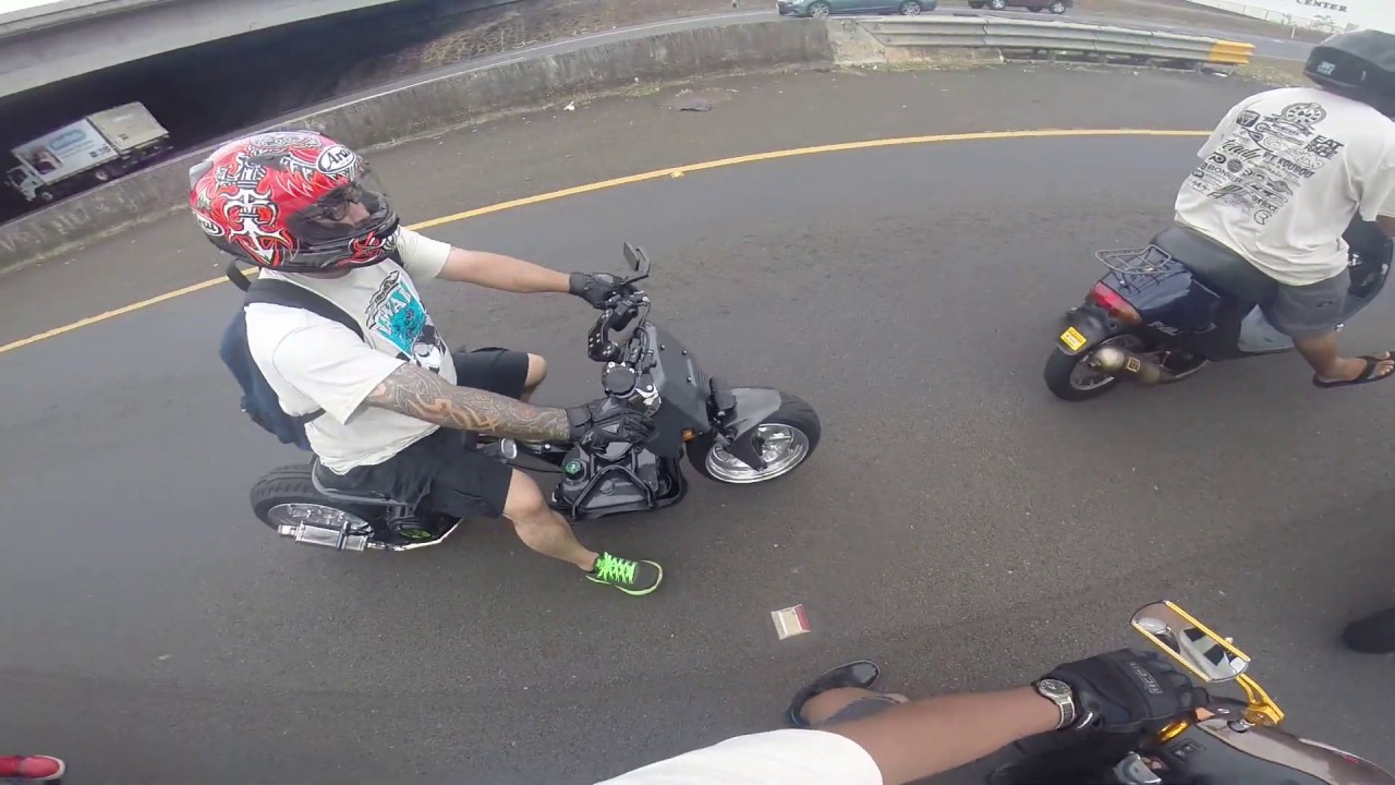 MOPED CRUISING IN HAWAII FAST AND THE FURIOUS EDITION