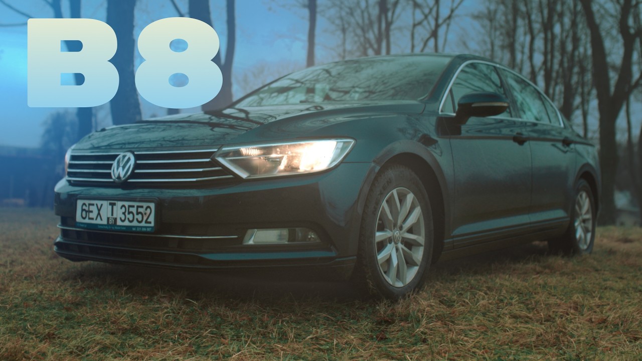 ОБЗОР ВСЛЕПУЮ - и это PASSAT B8? (Пилотный выпуск)