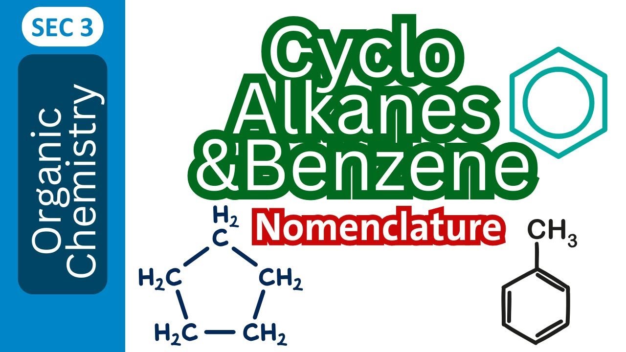 Cyclo alkanes and aromatic Benzene | تالتة ثانوى لغات