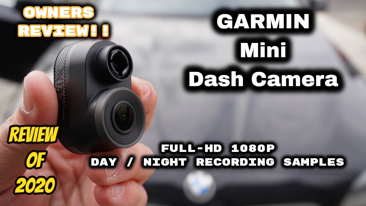 Garmin Dash Cam Mini - Unboxing + Video Samples + Review