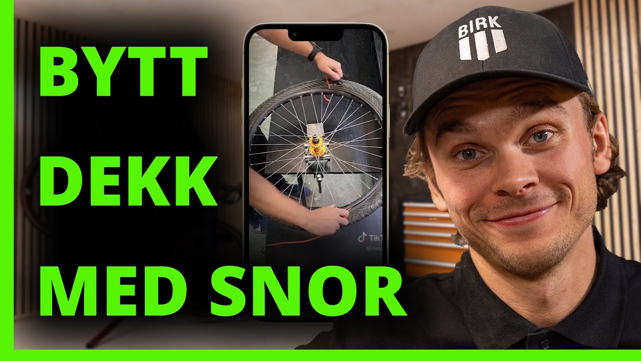 3 metoder for å skifte dekk på sykkelen