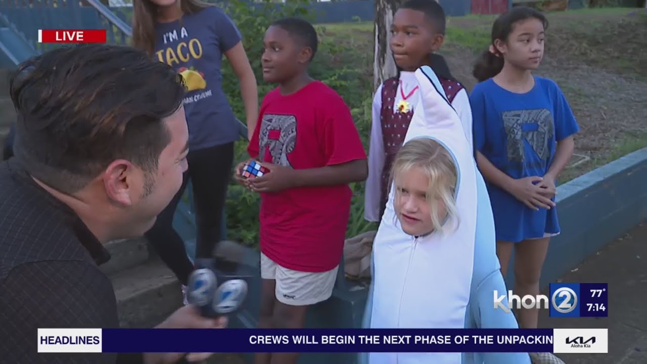 Halloween Costume Parade at Red Hill Elementary Pt.1