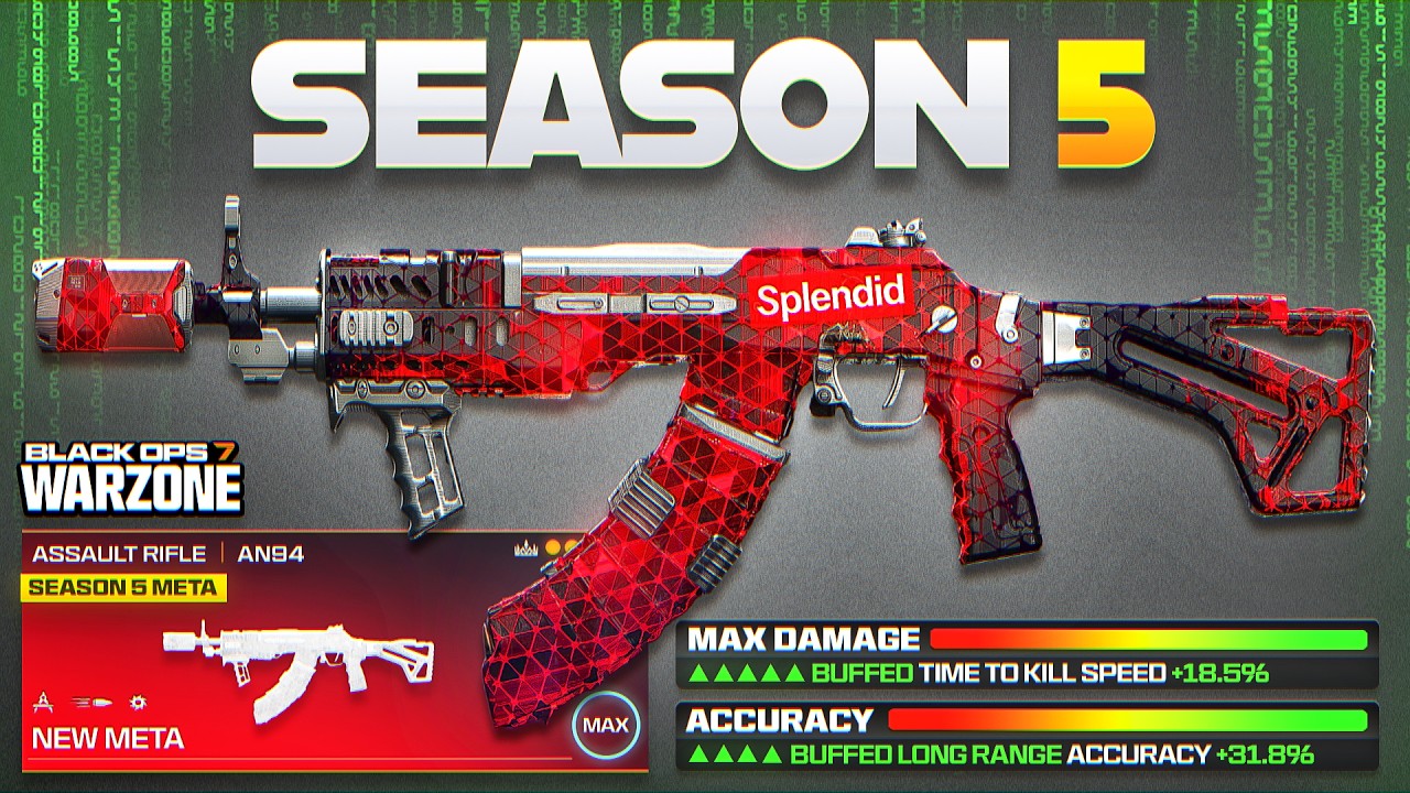 new *AIMBOT* AR META LOADOUT in Warzone Season 5 Update! (Best Season 5 Meta Loadout)