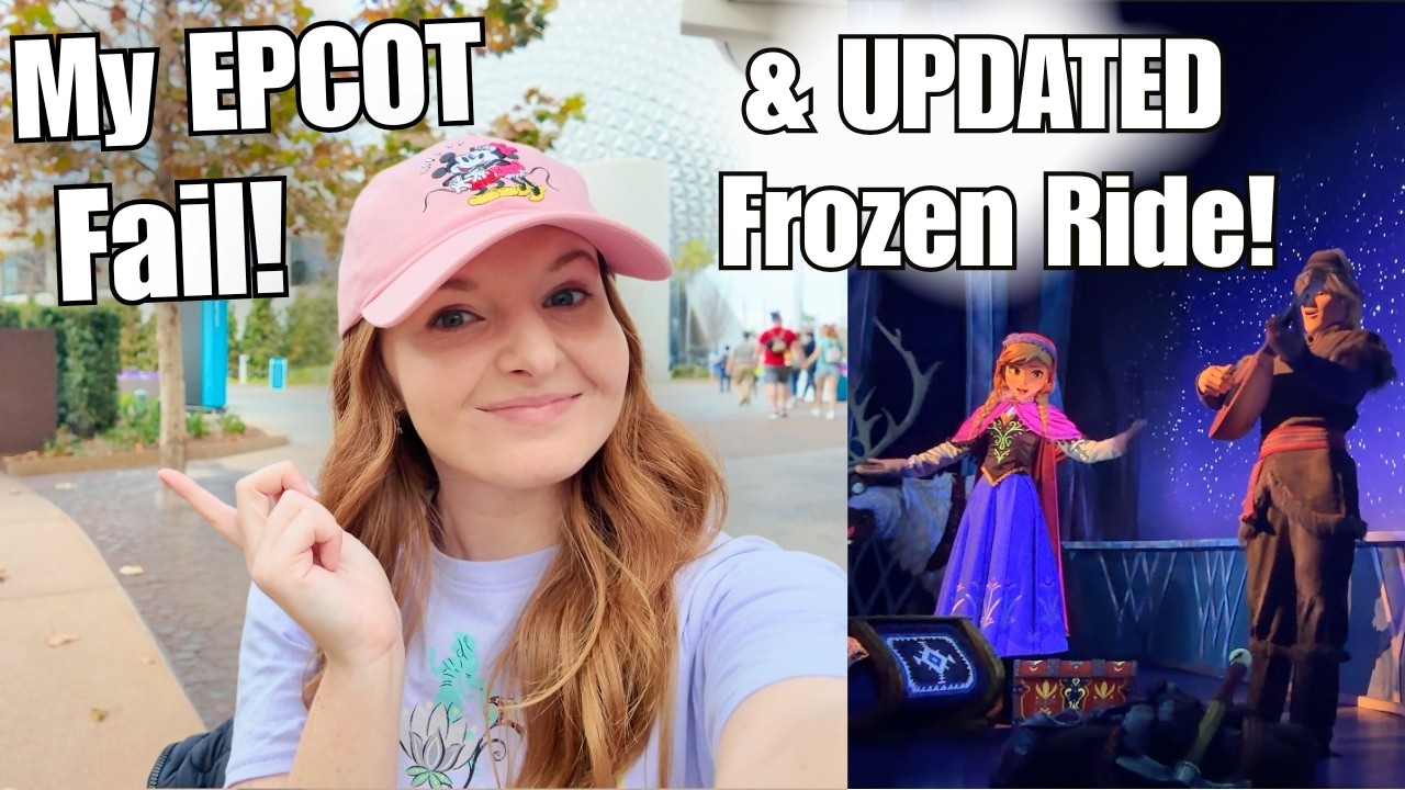 I Did THIS Wrong at EPCOT | NEW Frozen Ride Update + Animatronic Changes! Festival of the Arts 2026