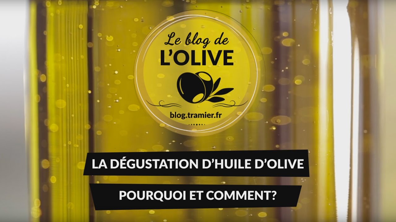 La dégustation de l'huile d'olive par un oléologue