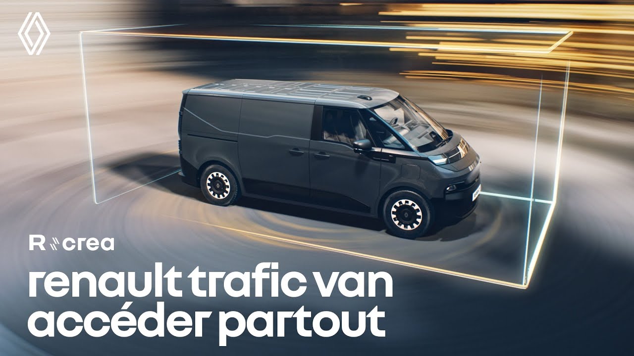 nouveau Renault Trafic Van E-Tech électrique - l'électrique au service de la performance
