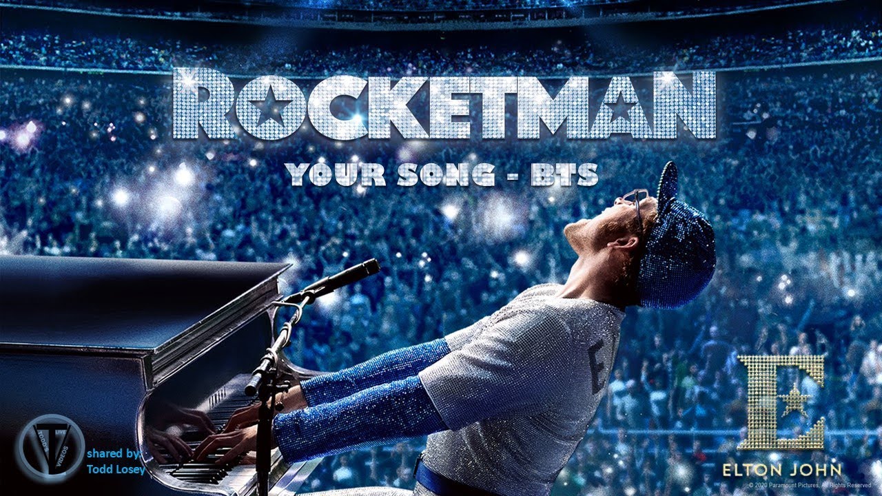 Elton John - "Your Song" BTS - (Scene From Rocketman)