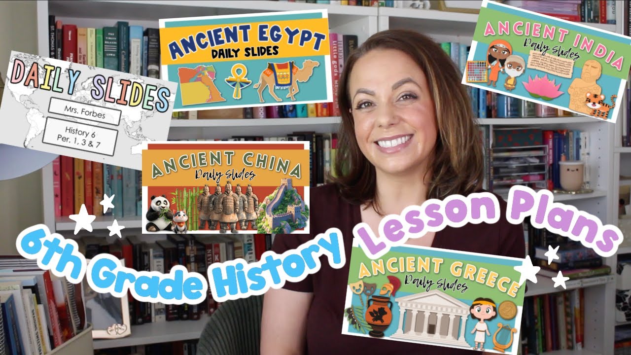 A WHOLE YEAR OF 6TH GRADE HISTORY LESSONS!