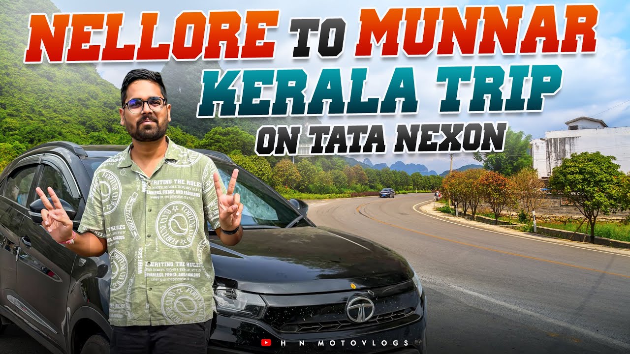Tata Nexon లో Munnar కి వెళ్తున్న || Kerala Road Trip Started || 800Kms Journey ఒక్క రోజులో