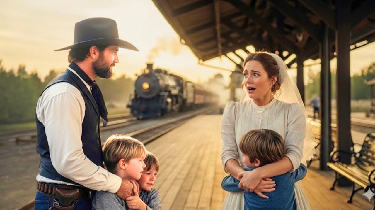 Abandoned Mail-Order Bride Had Nowhere to Go—Until a Cowboy Said, “My Boys Need You”