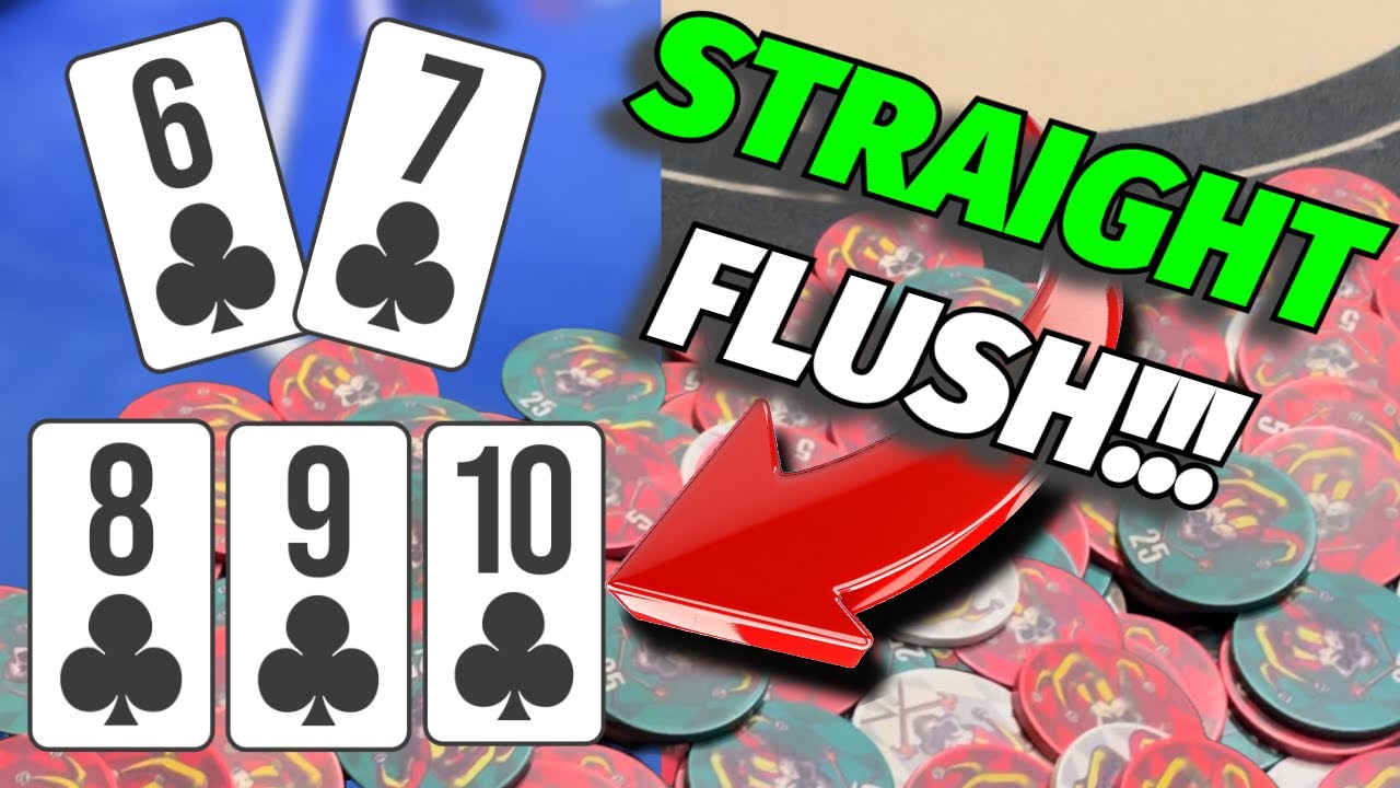 I Hit A Straight Flush And Quads In The Same Game! 1/3 No Limit Poker Vlog #31