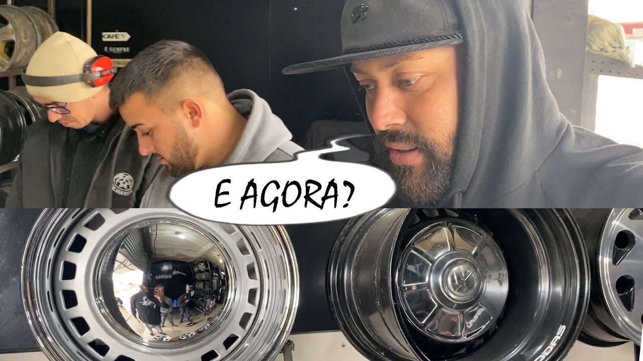 DEFININDO AS RODAS NOVAS 😍