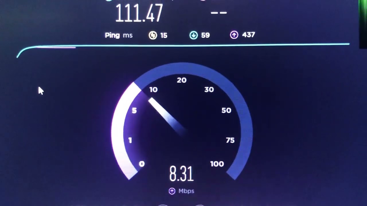 MİLLENİCOM 100 mbps Fiber internet hız testi