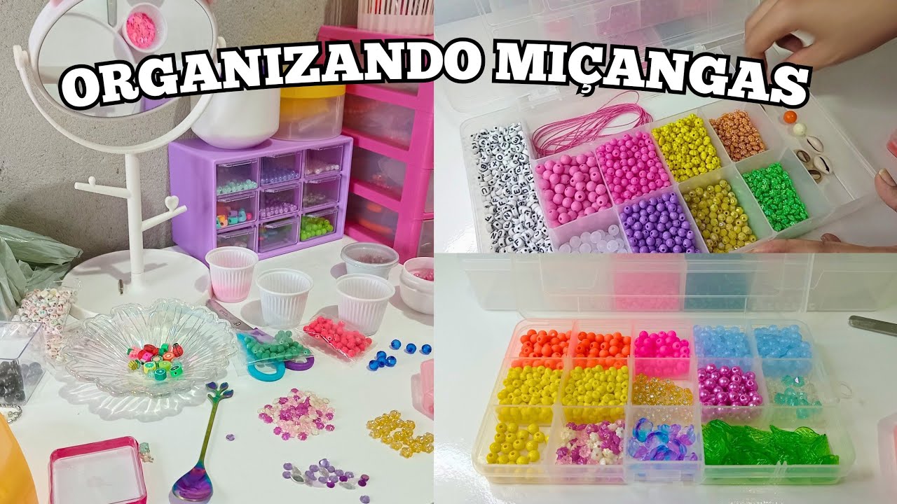 ORGANIZANDO AS CAIXINHAS DE MIÇANGAS | Ariana Reis 
