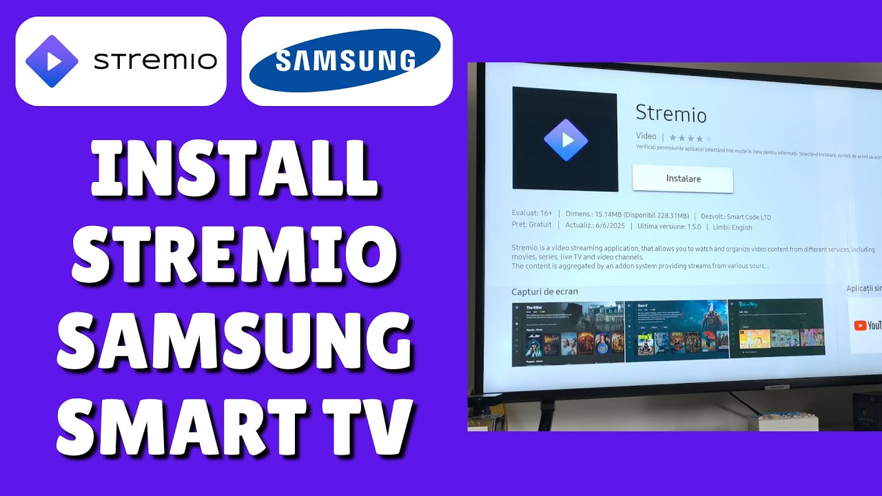 Как установить Stremio на Samsung Smart TV (загрузить/получить Stremio на Samsung Smart TV)