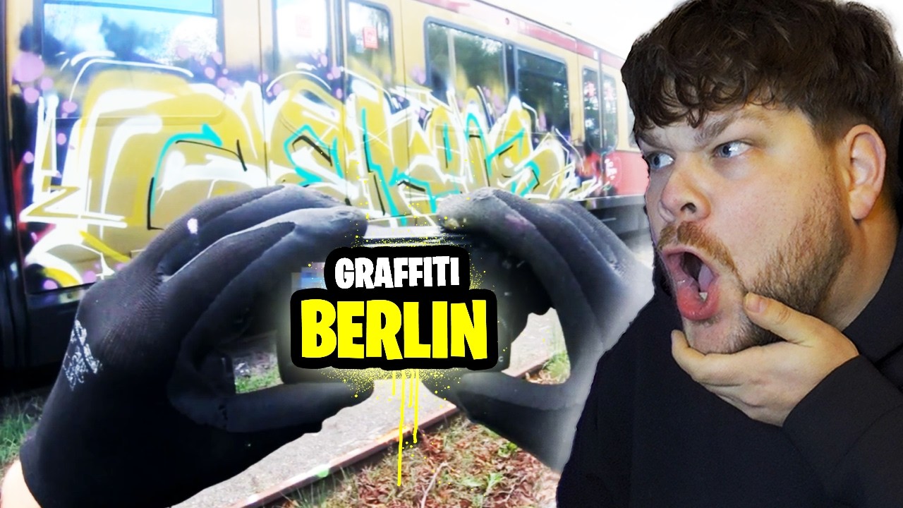 Wie kann man so SCHNELL MALEN? | TRAIN GRAFFITI BERLIN | Cekios Relaxed Reaction