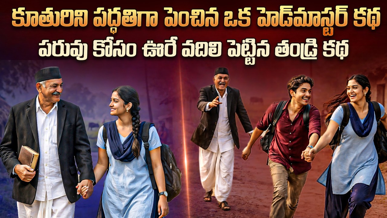 ఊరందరికీ పాఠం చెప్పిన హెడ్మాస్టారుకి కూతురు చెప్పిన కథ | Father & Daughter Emotional Story #vov