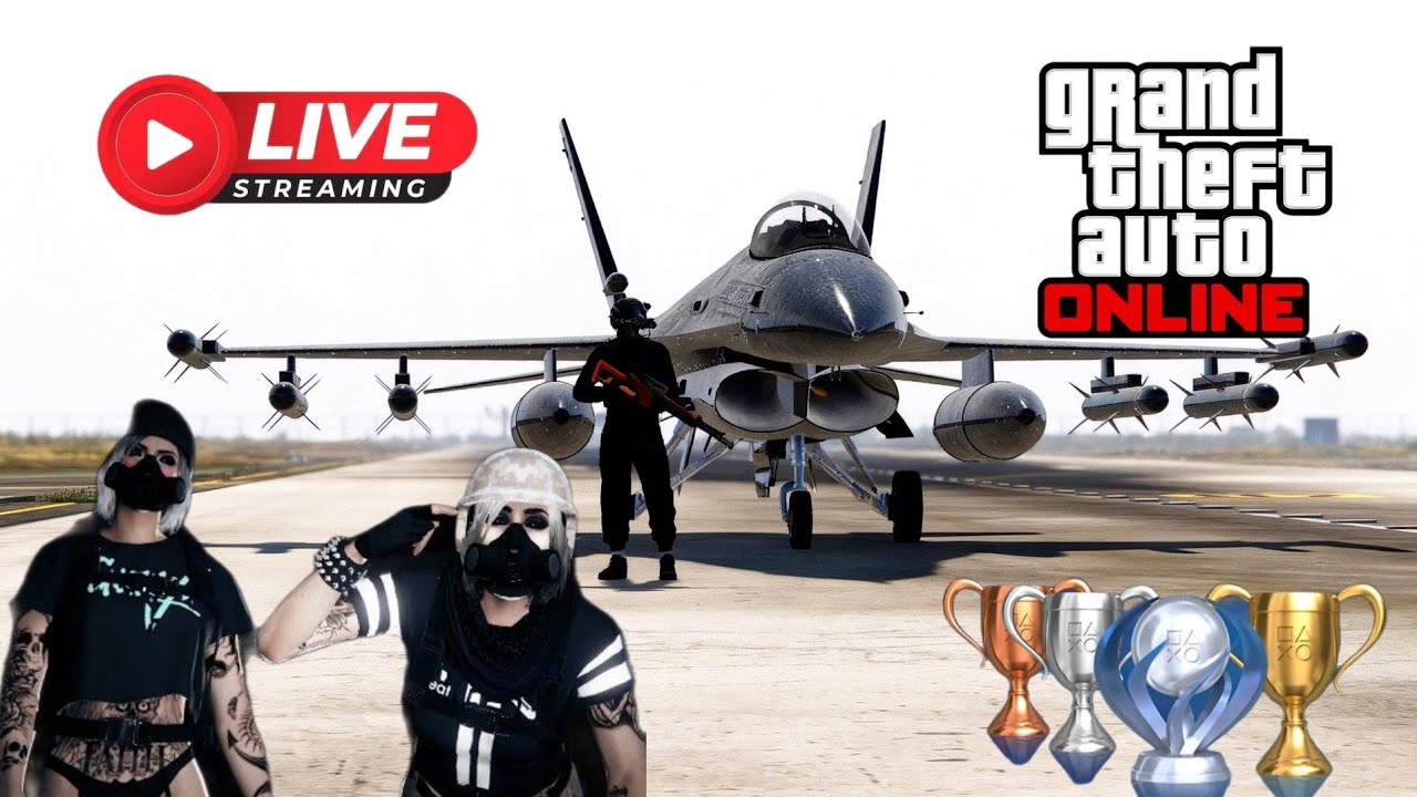 EM BUSCA DA PLATINA 🏆 Gta V Online - Playstation 5