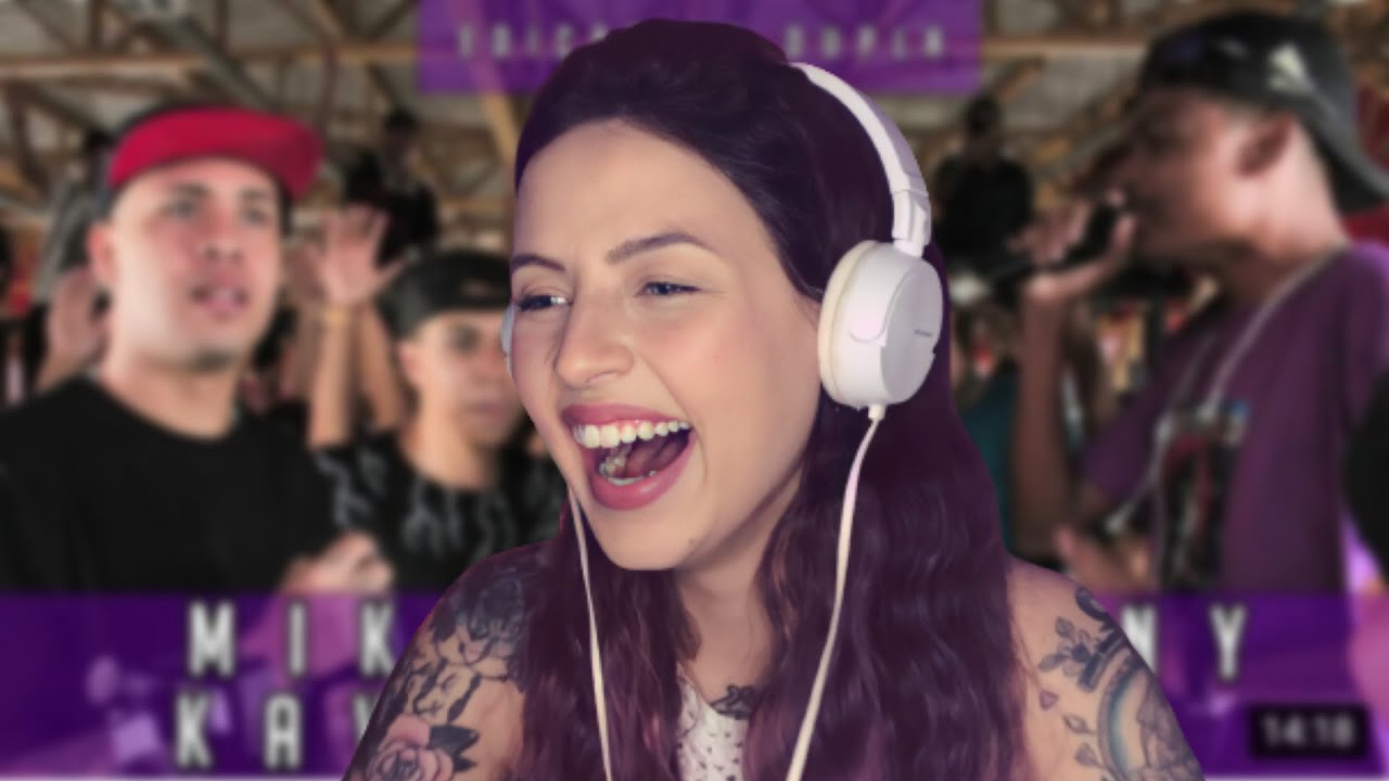 (PEGOU FOGO 🔥) MIKE e KAWE x GA e VINNY | EDIÇÃO TRAPFUNK 🎧 REACT Anna Caleg