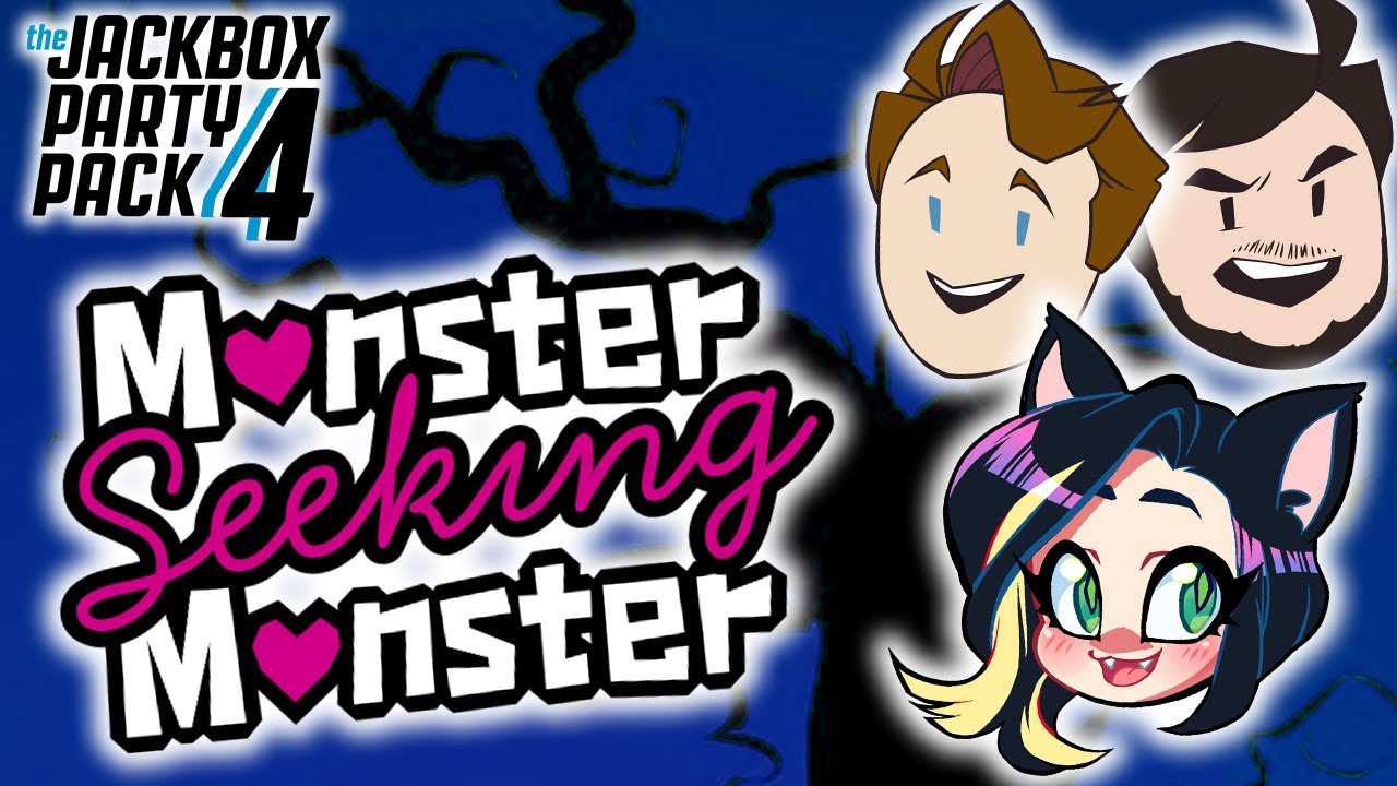 ►JACKBOX PARTY PACK 4►MONSTER SEEKING MONSTER►w/ FRIENDS!!!►PART 1 - Kitty Kat Gaming