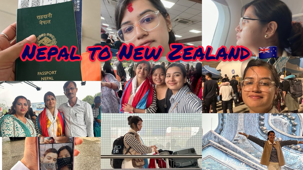 Nepal to New Zealand 🇳🇿 | Moving Vlog | Hardest moment 😭