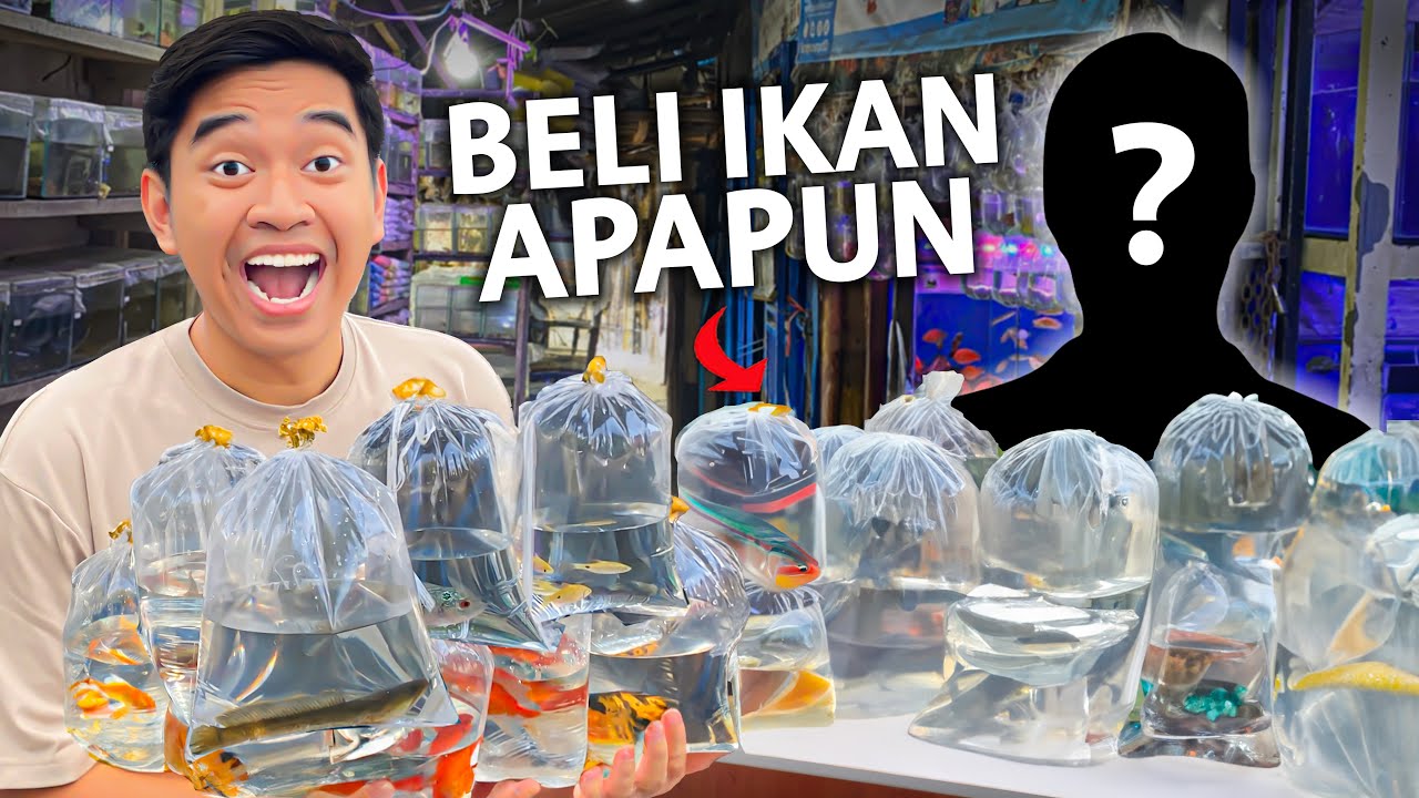 BELI APAPUN IKAN YANG DIBELI PEMBELI SEBELUMNYA KE PASAR IKAN TERBESAR BANDUNG!