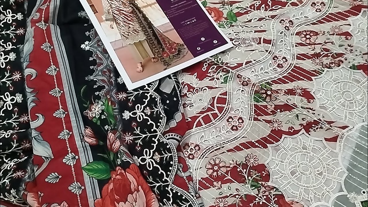 ALL ORIGINAL 💞 EMBROIDERED LAWN COLLECTION😍BY TAWAKAL , RIAZ ARTS, VS & MUCH MORE🛍️🛍️🔥