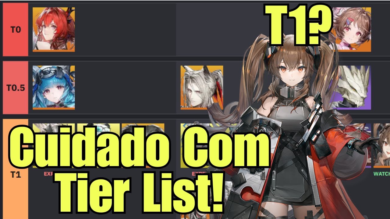 Tier List do Lançamento do Arknights Endfield Comentada