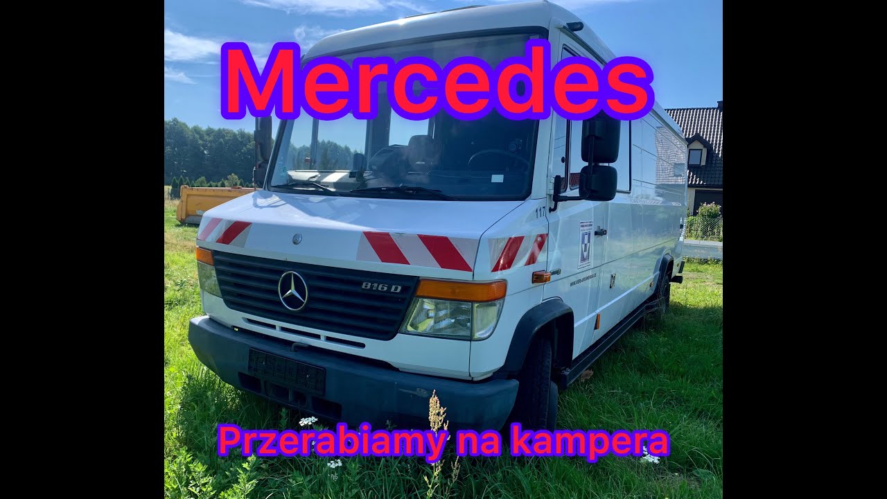 Przerabiamy mercedesa na kampera.  #kamper #mercedes #camper #karawaning #podroze #boho