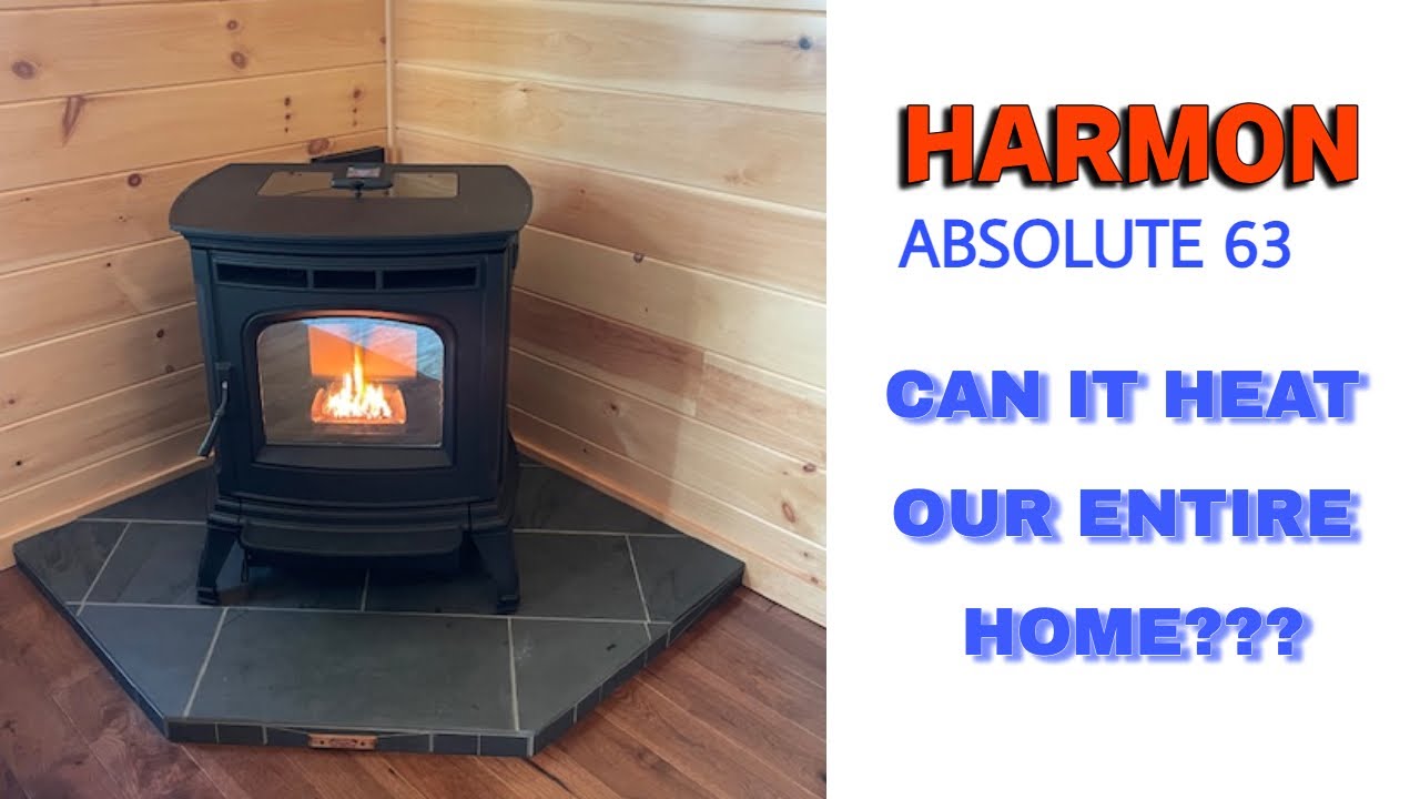 Пеллетная печь Harmon Absolute 63. Может ли она обогреть весь дом?