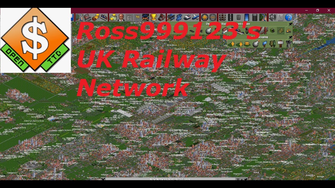 OpenTTD Norwich - London Liverpool Street - Class 90 + Class 82