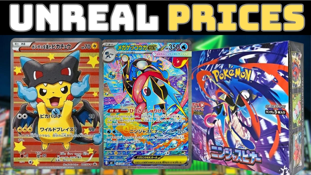 Why Poncho Pikachu Prices Exploded & Ninja Spinner Buy Guide!